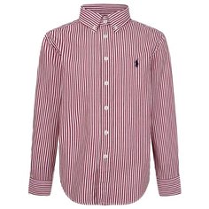 Рубашка Ralph Lauren размер 128, красный/белый