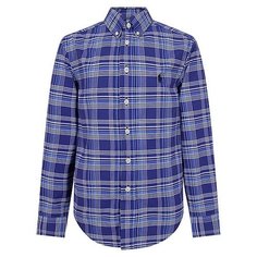 Рубашка Ralph Lauren размер 110, голубой