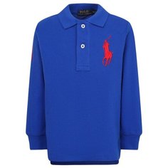 Поло Ralph Lauren размер 122, синий