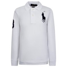 Поло Ralph Lauren размер 175, белый