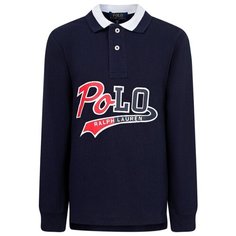 Поло Ralph Lauren размер 128, синий