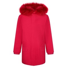 Парка Yves Salomon размер 164, A5027 розовый