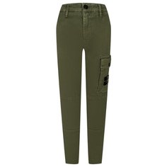 Брюки Stone Island размер 140, зелeный