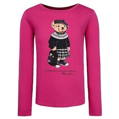 Лонгслив Ralph Lauren размер 92, розовый