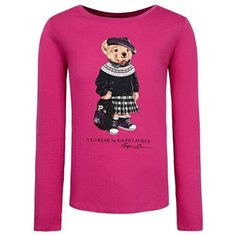 Лонгслив Ralph Lauren размер 116, розовый