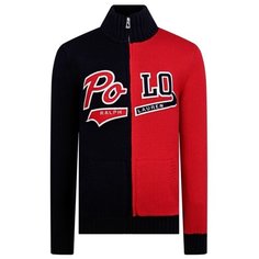 Кардиган Ralph Lauren размер 122, красный/синий