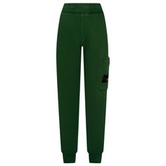 Спортивные брюки Stone Island размер 140, зеленый