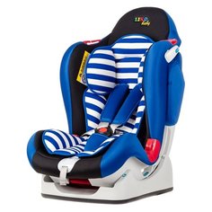 Автокресло группа 0/1/2 (до 25 кг) Liko Baby LB-510, синий/черный