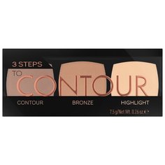 CATRICE Палетка для контуринга 3 Steps To Contour Palette 010 Allrounder