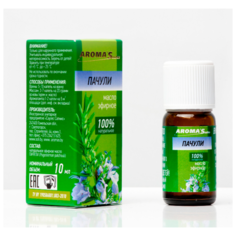AROMASaules эфирное масло Пачули 10 мл