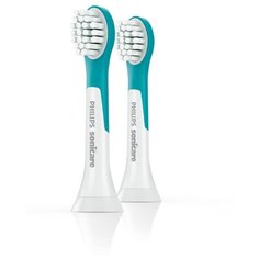 Набор насадок Philips Sonicare For Kids HX6032/33, aqua, 2 шт
