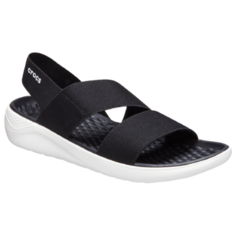 Сандалии Crocs , размер 36(W6) , black/white