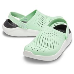 Сабо Crocs, размер 36(W6), neo mint/almost white