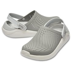 Сабо Crocs, размер 41(W11), smoke/pearl white