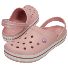 Сабо Crocs, размер 37(W7), pearl pink/wild orchid