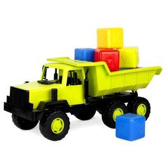 Грузовик Росигрушка Таежный самосвал с набором кубиков (9293) 47 см