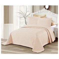 Комплект с покрывалом Cleo Blumarine 220х240 см, светло-персиковый
