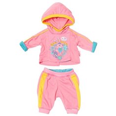 Zapf Creation Набор одежды для куклы Baby Born 823774 розовый