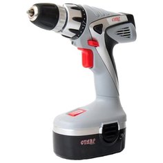 Аккумуляторная дрель-шуруповерт СТАВР ДА-18Ф 17 Н·м серый/черный