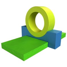 Мягкий игровой комплекс ROMANA Кольцо ДМФ-МК-04.89.17 желтый/зеленый/синий