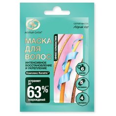 Акулья сила Маска для волос Интенсивное восстановление и укрепление, 25 мл