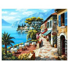 Paintboy Картина по номерам "В кафе на набережной" 40х50 см (GX8888)