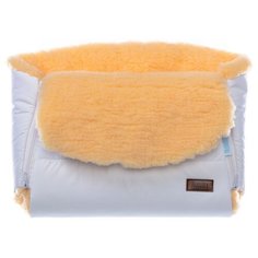 Nuovita Муфта меховая для коляски Vichingo Pesco bianco/белый