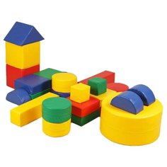 Мягкий игровой комплекс ROMANA Космолёт ДМФ-МК-25.90.05 желтый/красный/синий