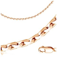 Бронницкий Ювелир Цепь из красного золота 111001411, 55 см, 16.11 г