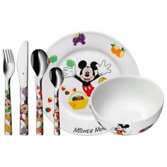 Набор для завтрака WMF Mickey Mouse 1282959964, 1 персона разноцветный