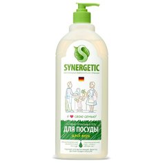 Synergetic Гель для мытья посуды Алоэ 1 л с дозатором