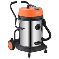 Профессиональный пылесос RedVerg RD-VC7260 2400 Вт оранжевый/серебристый