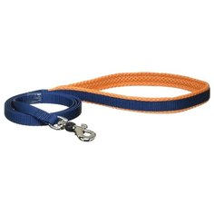 Поводок для собак Japan Premium Pet C защитой для карабина SS темно-синий 1.2 м