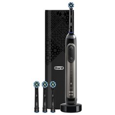 Электрическая зубная щетка Oral-B Genius X 20000N Luxe Edition, серый антрацит