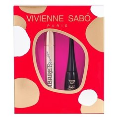 Vivienne Sabo набор Cabaret premiere тон 01, подводка Charbon тон 01