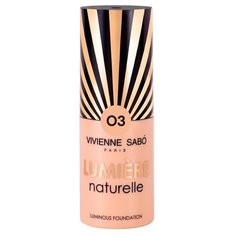 Vivienne Sabo Тональный крем Lumiere naturelle, 25 мл, оттенок: 03 темно-бежевый