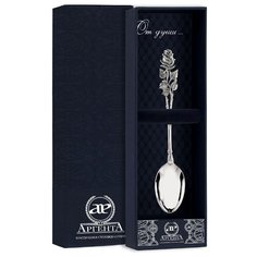 АргентА Чайная ложка из серебра "Роза"