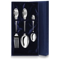 АргентА Набор столовый "Единство" (3 предмета ложка + вилка + ложка чайная)