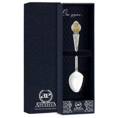 АргентА Ложка "Вседержитель" с позолотой