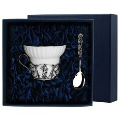 АргентА Набор чашка чайная "Ангел"+ ложка (2 предмета)