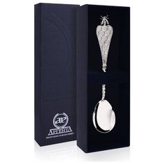 АргентА Ложка чайная "Медовая" №1 "Пчелка"