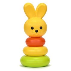 Пирамидка Росигрушка Зайчонок 9633