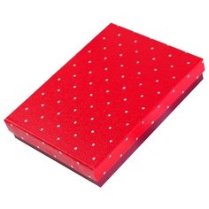 Коробка подарочная Yiwu Zhousima Crafts 3841359 - 3841362, 12 х 16 х 3 см красный
