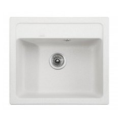 Врезная кухонная мойка 57 см KAISER KGM-5750 white