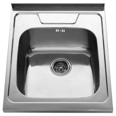 Накладная кухонная мойка 50 см KAISER KSS-5050 хром