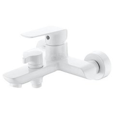 Смеситель для ванны с подключением душа KAISER Glory 69222 однорычажный белый