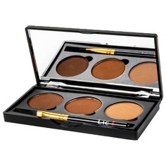 Lic Тени для бровей 3 рефилла Professional Eyebrow Set 04 relaxing beach