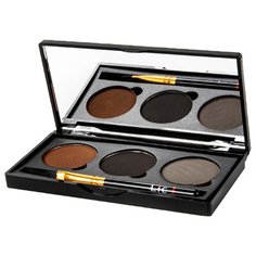 Lic Тени для бровей 3 рефилла Professional Eyebrow Set 02 big city