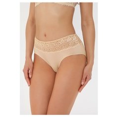 Luce del Sole Трусы слипы Cavallucci высокой посадки, размер 46, бежевый