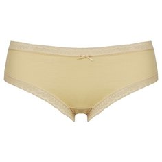 Alla Buone Трусы слипы с низкой посадкой, размер 2(44), бежевый